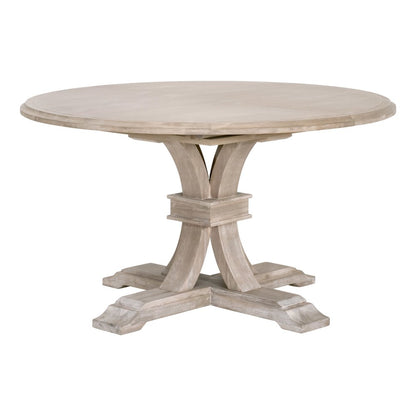 Traditions Transitional Devon 54" Round Extension Dining Table