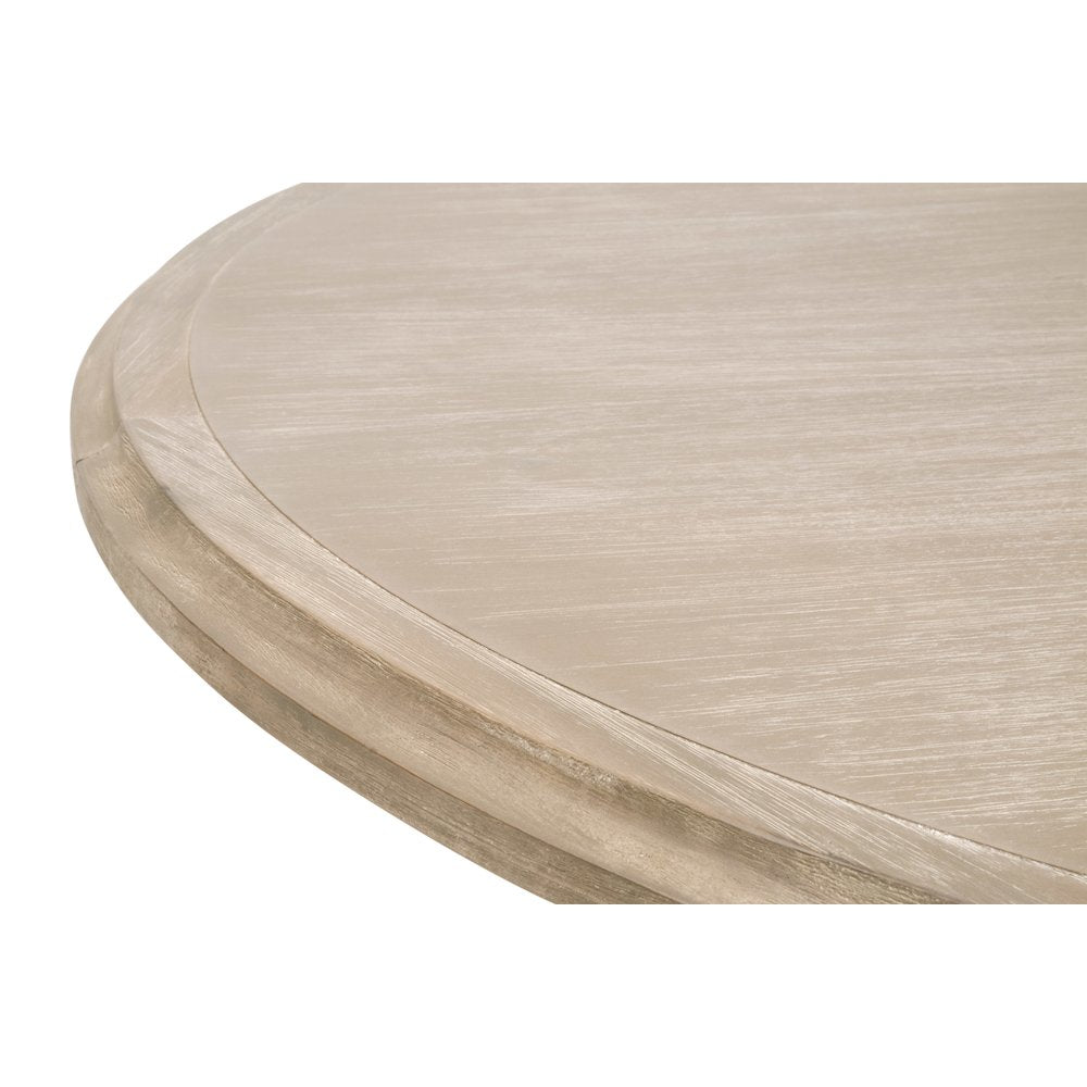 Traditions Transitional Devon 54" Round Extension Dining Table