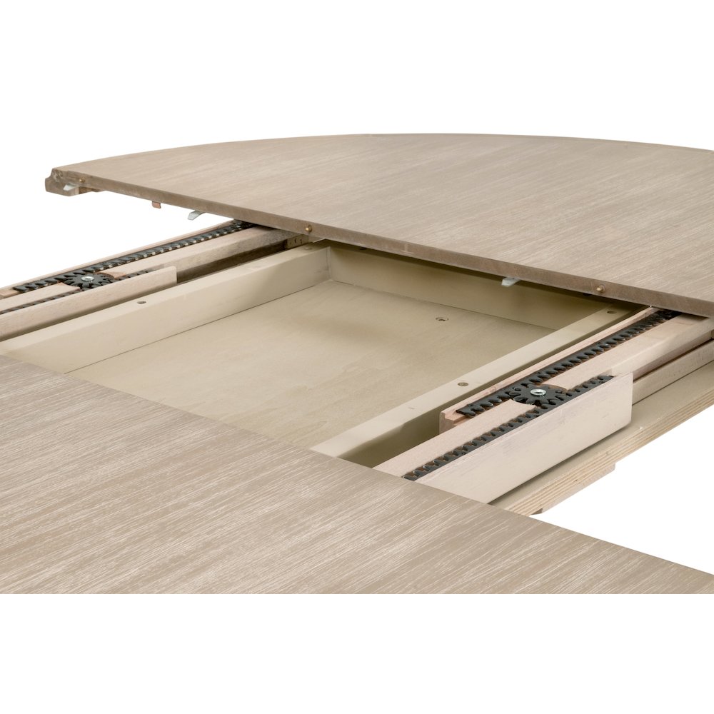 Traditions Transitional Devon 54" Round Extension Dining Table