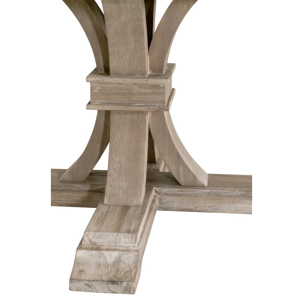 Traditions Transitional Devon 54" Round Extension Dining Table