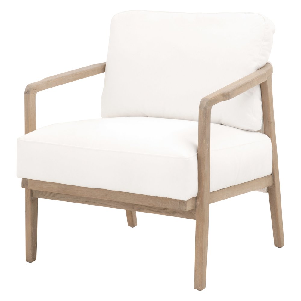 Bella Antique Transitional Harbor Club Chair
