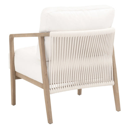 Bella Antique Transitional Harbor Club Chair