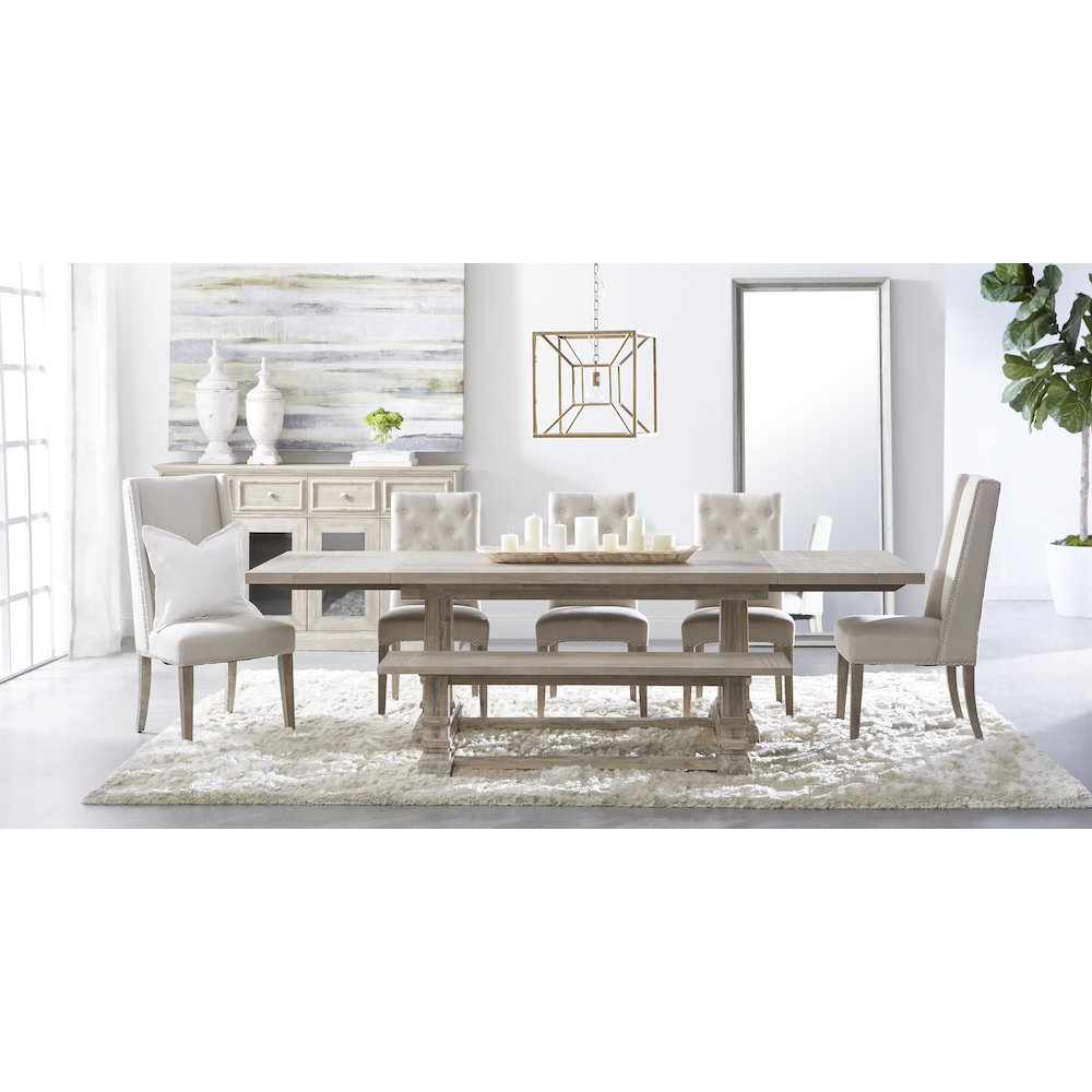 Transitional Hudson Large Dining Bench