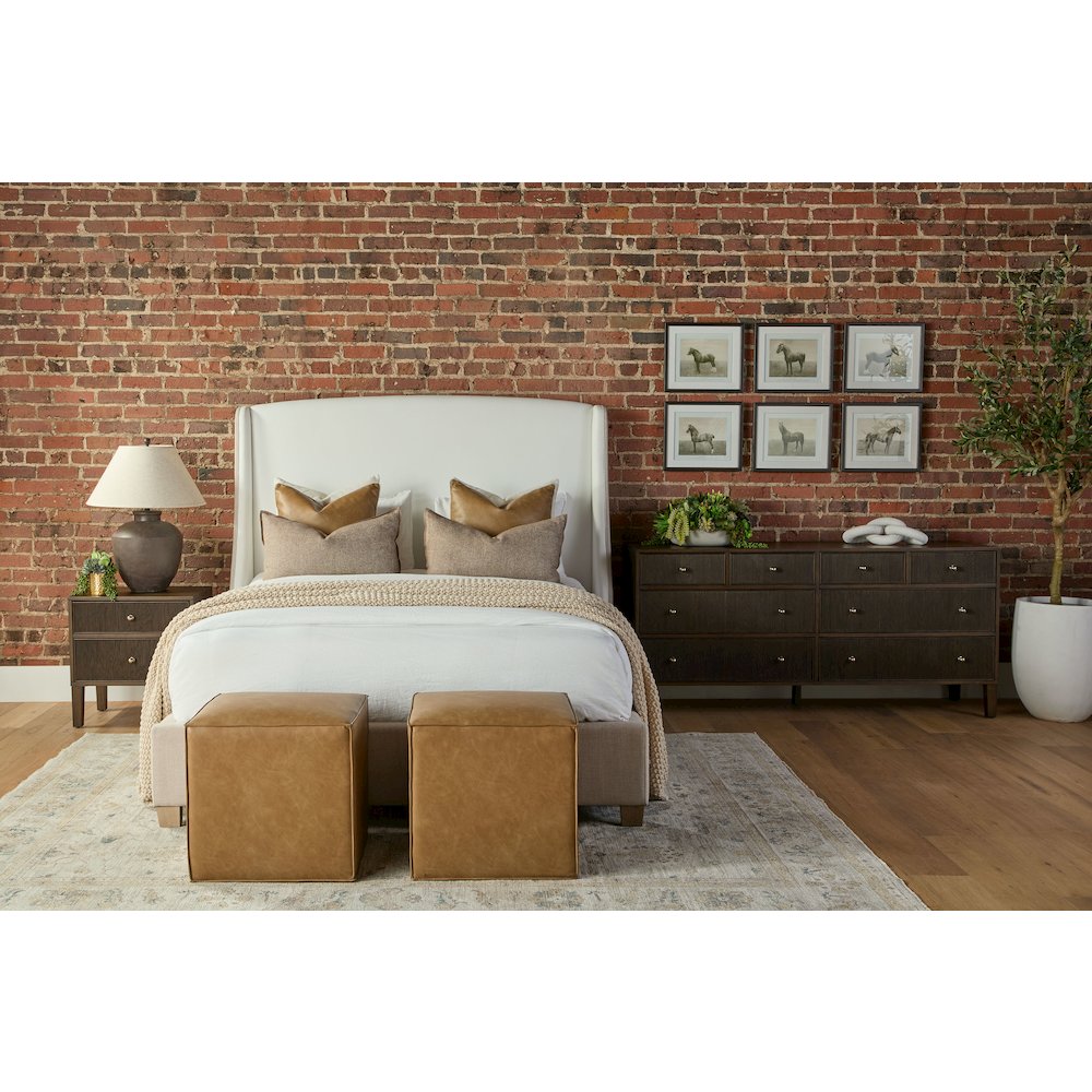 Essentials Transitional Knox Accent Cube