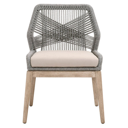 Woven Transitional Loom Dining Chair, Set of 2