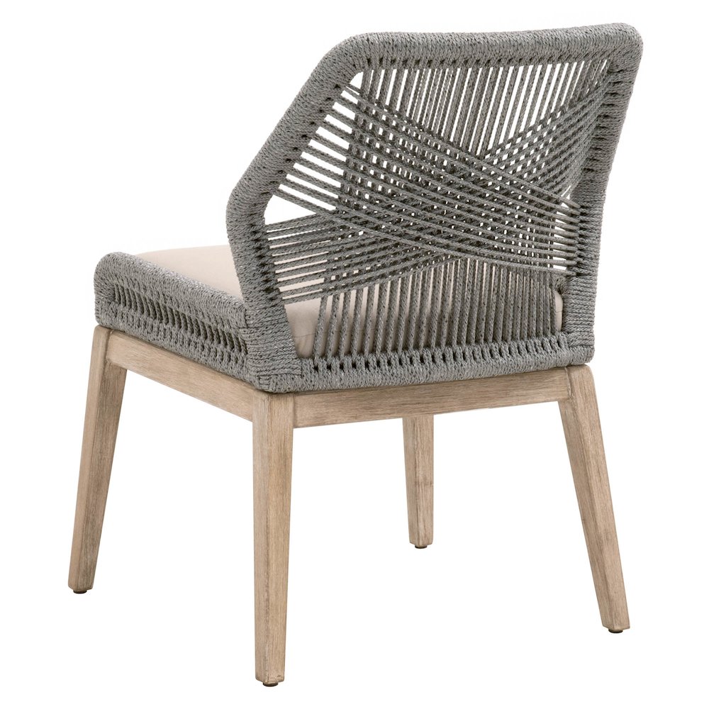 Woven Transitional Loom Dining Chair, Set of 2