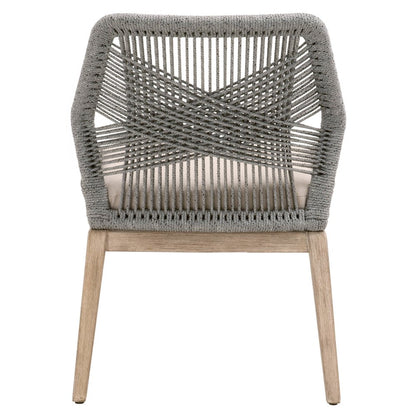 Woven Transitional Loom Dining Chair, Set of 2