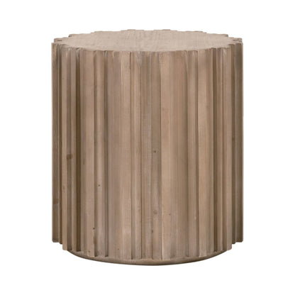 Bella Antique Transitional Roma End Table