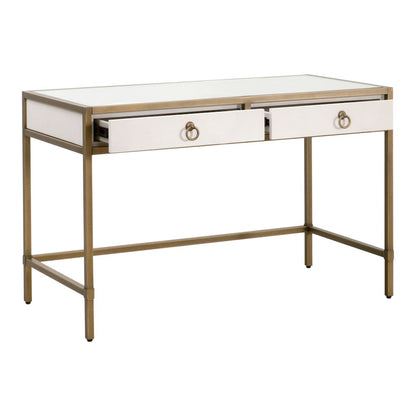 Traditions Transitional Strand Shagreen Desk