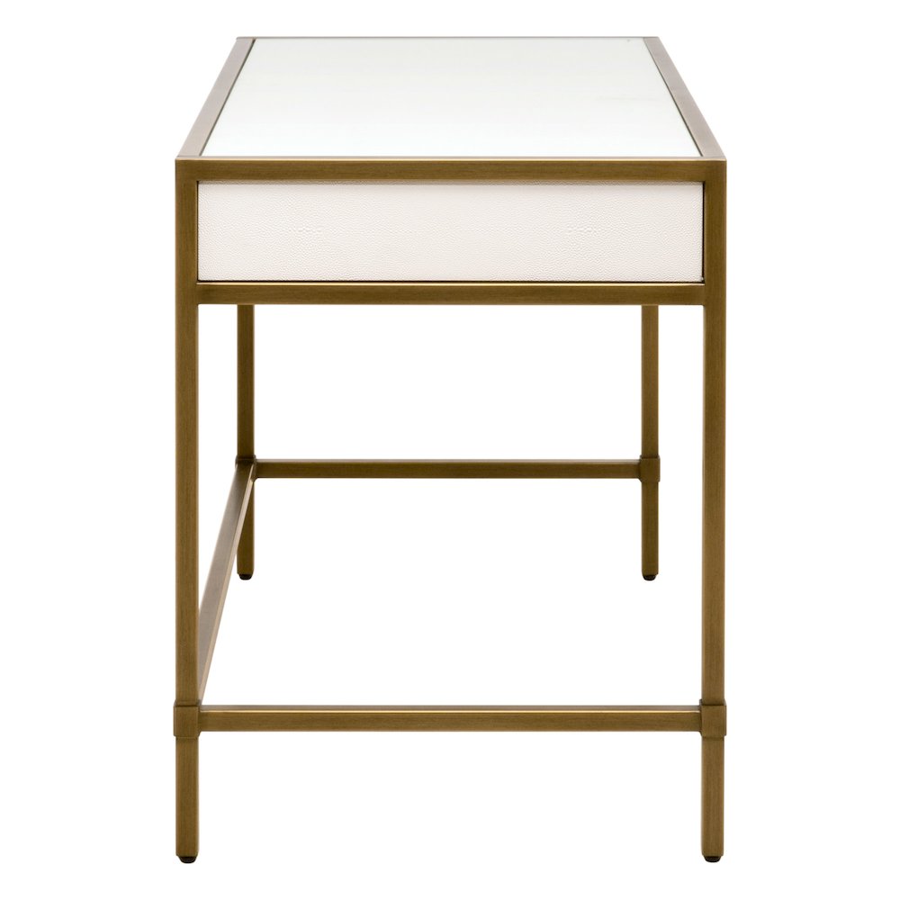 Traditions Transitional Strand Shagreen Desk