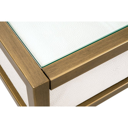 Traditions Transitional Strand Shagreen Desk