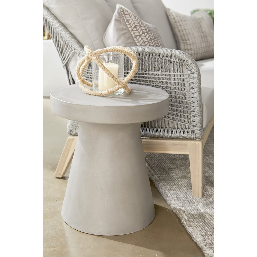 District Contemporary Tack Accent Table