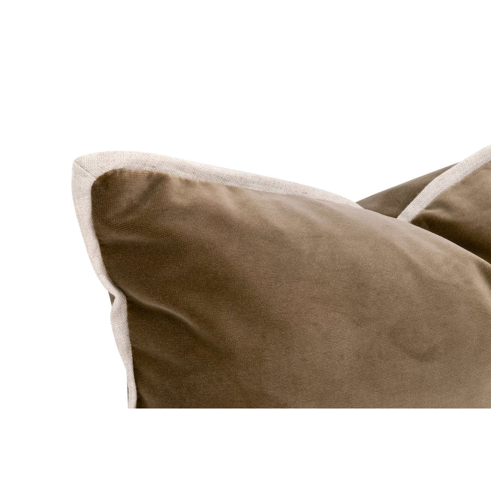 Transitional The Not So Basic 20" Essential Lumbar Pillow, Set of 2