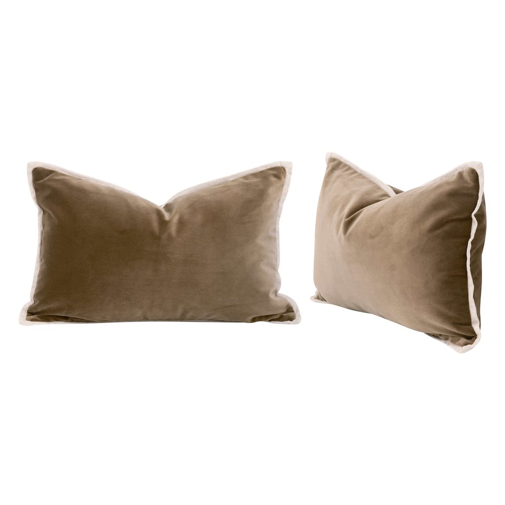 Transitional The Not So Basic 20" Essential Lumbar Pillow, Set of 2