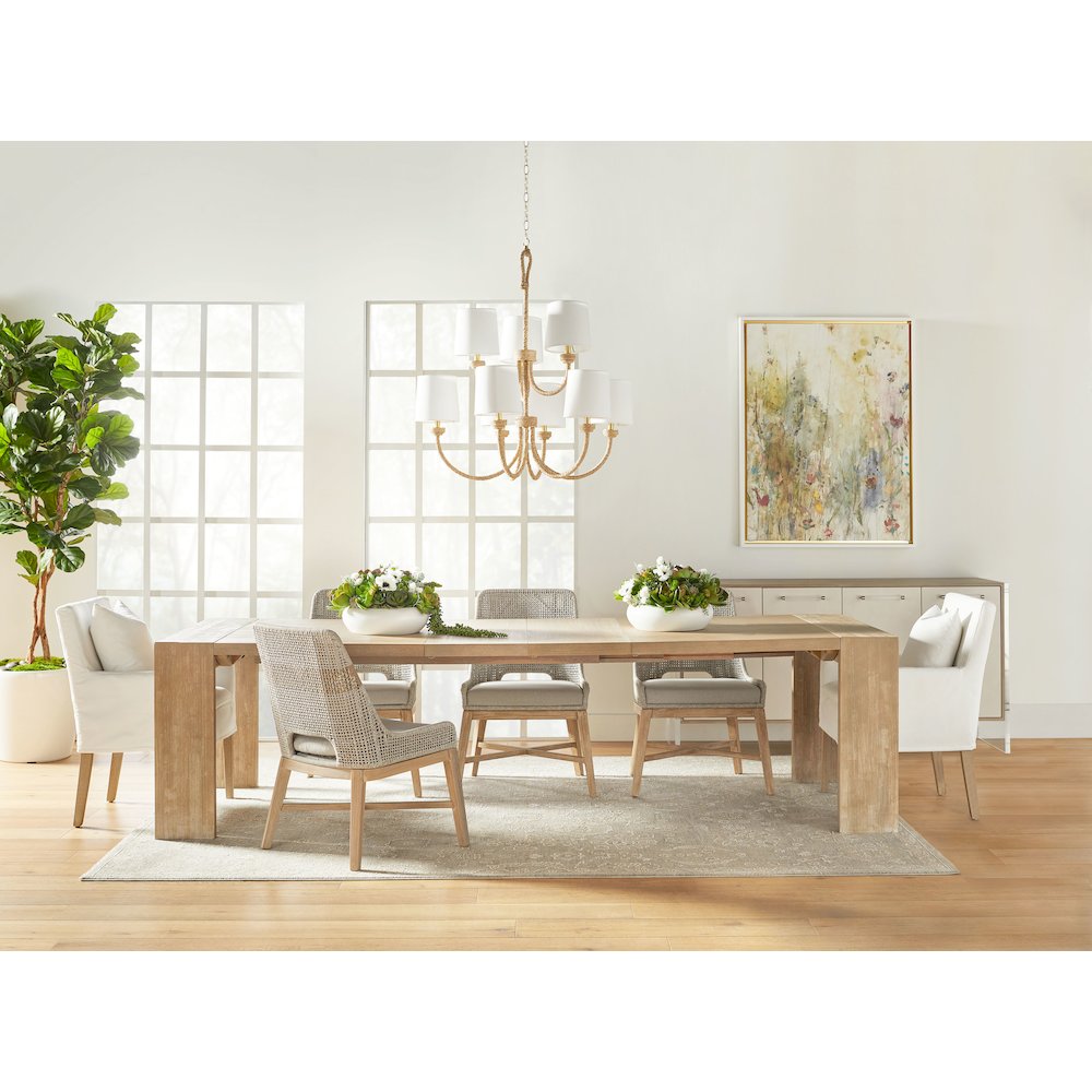 Traditions Transitional Tropea Extension Dining Table