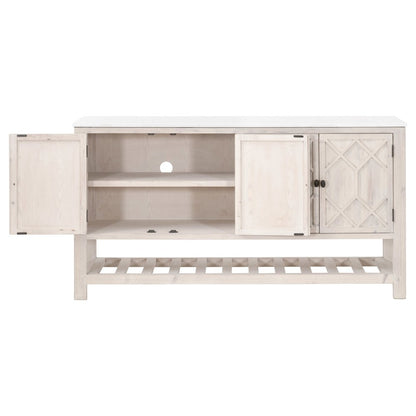 Bella Antique Transitional Willow Media Sideboard