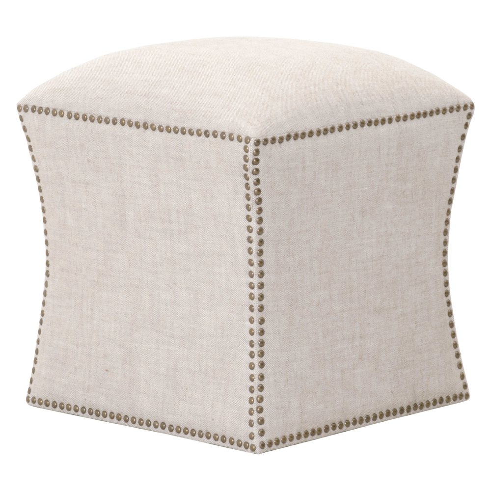 Essentials Transitional York Ottoman