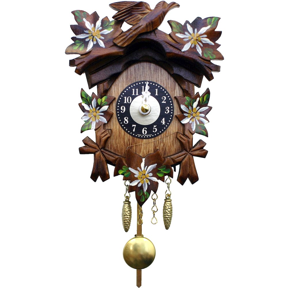 Battery-Operated Clock - Mini Size With Music/Chimes