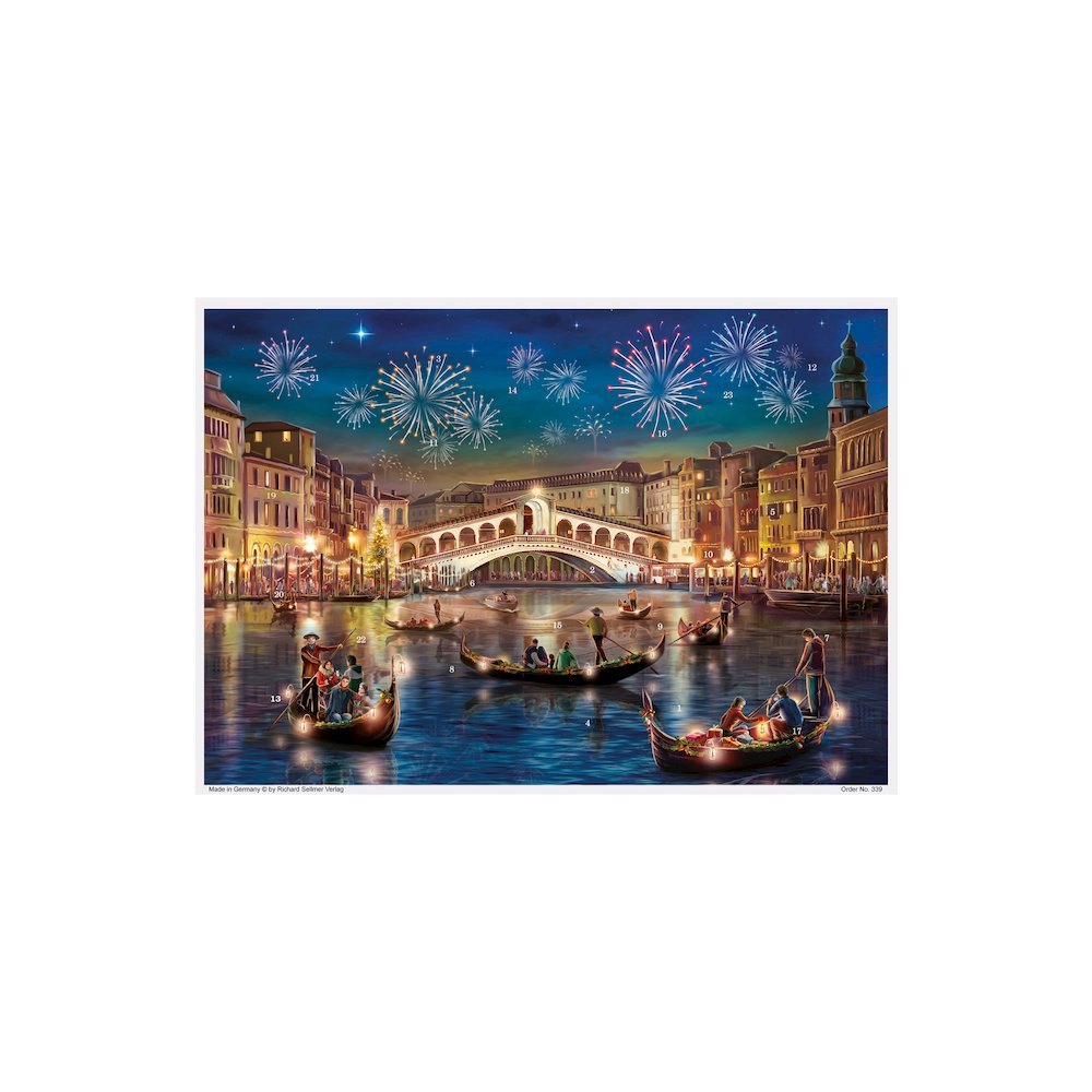 Advent Calendar - Venice Fireworks
