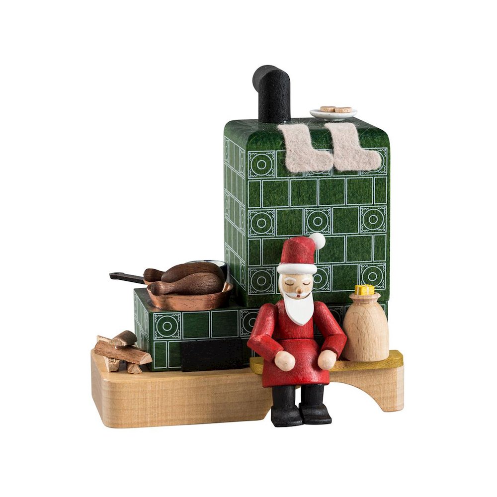 Incense Burner - Smoke Stove With Santa Claus