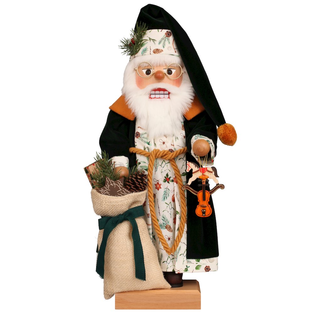 Nutcracker - Santa In A Green Robe