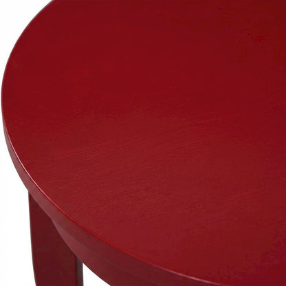 Round End Table with Modern Design and Durable Construction