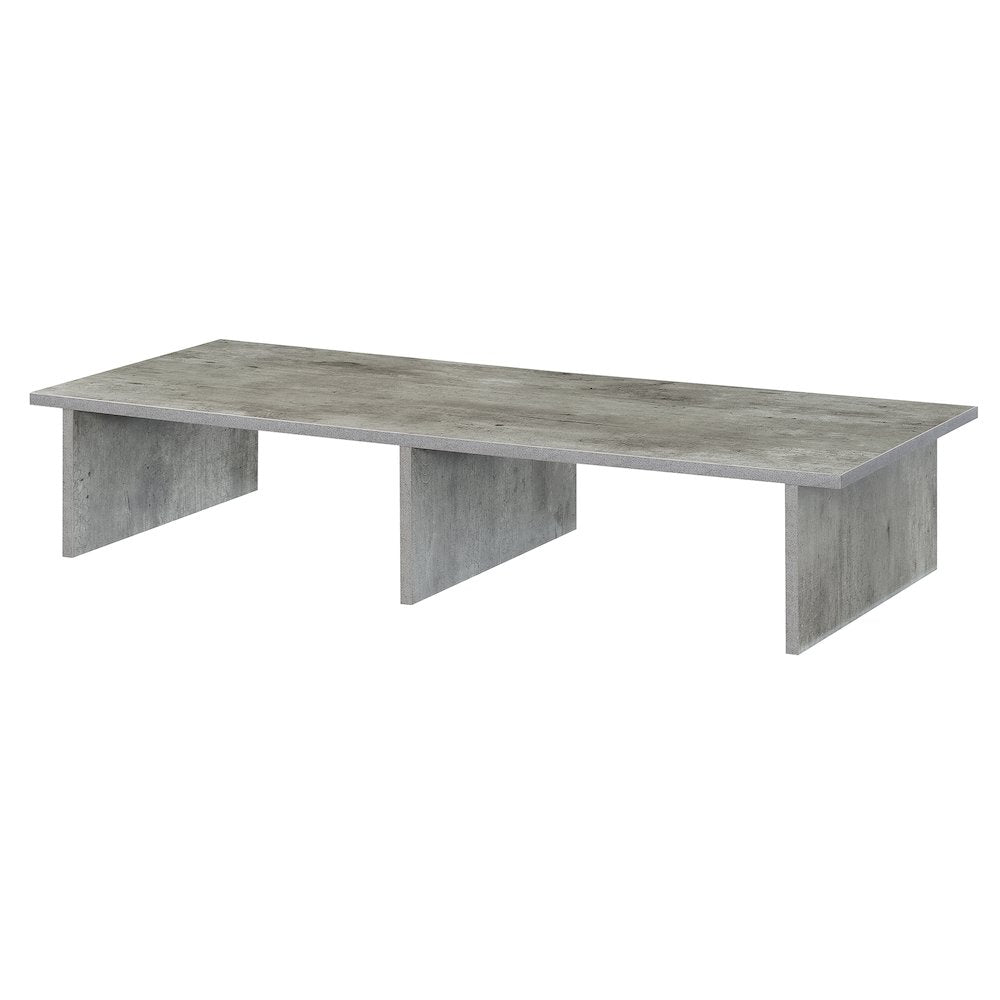 Designs2Go TV/Monitor Riser for TVs up to 46 Inches Faux Birch