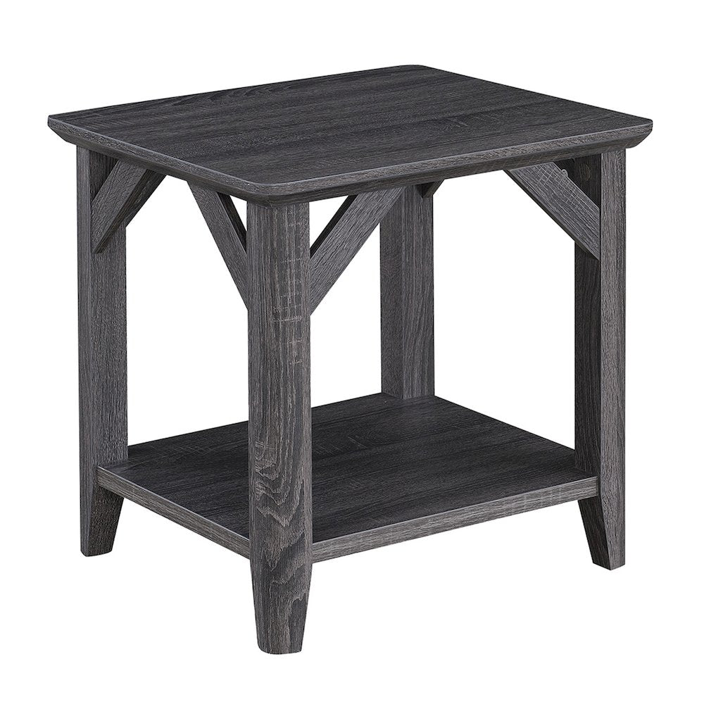 Winston End Table with Shelf