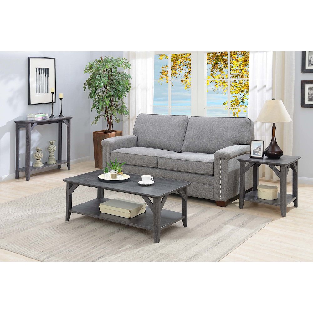 Winston End Table with Shelf