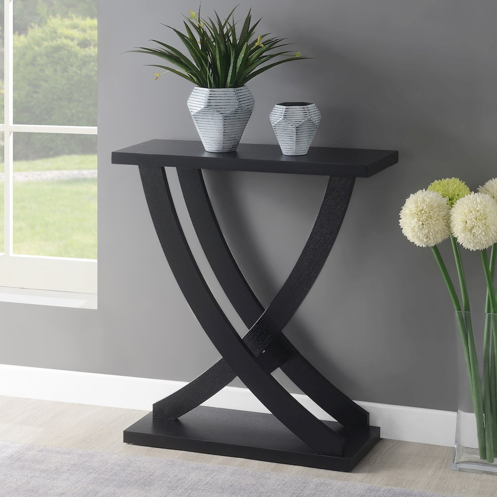 Newport Criss-Cross Console Table