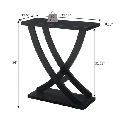 Newport Criss-Cross Console Table