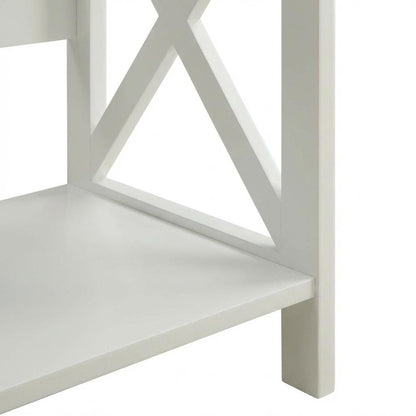 Wooden 3-Tier Bookcase with Non-Lead Base Paint for Home Storage