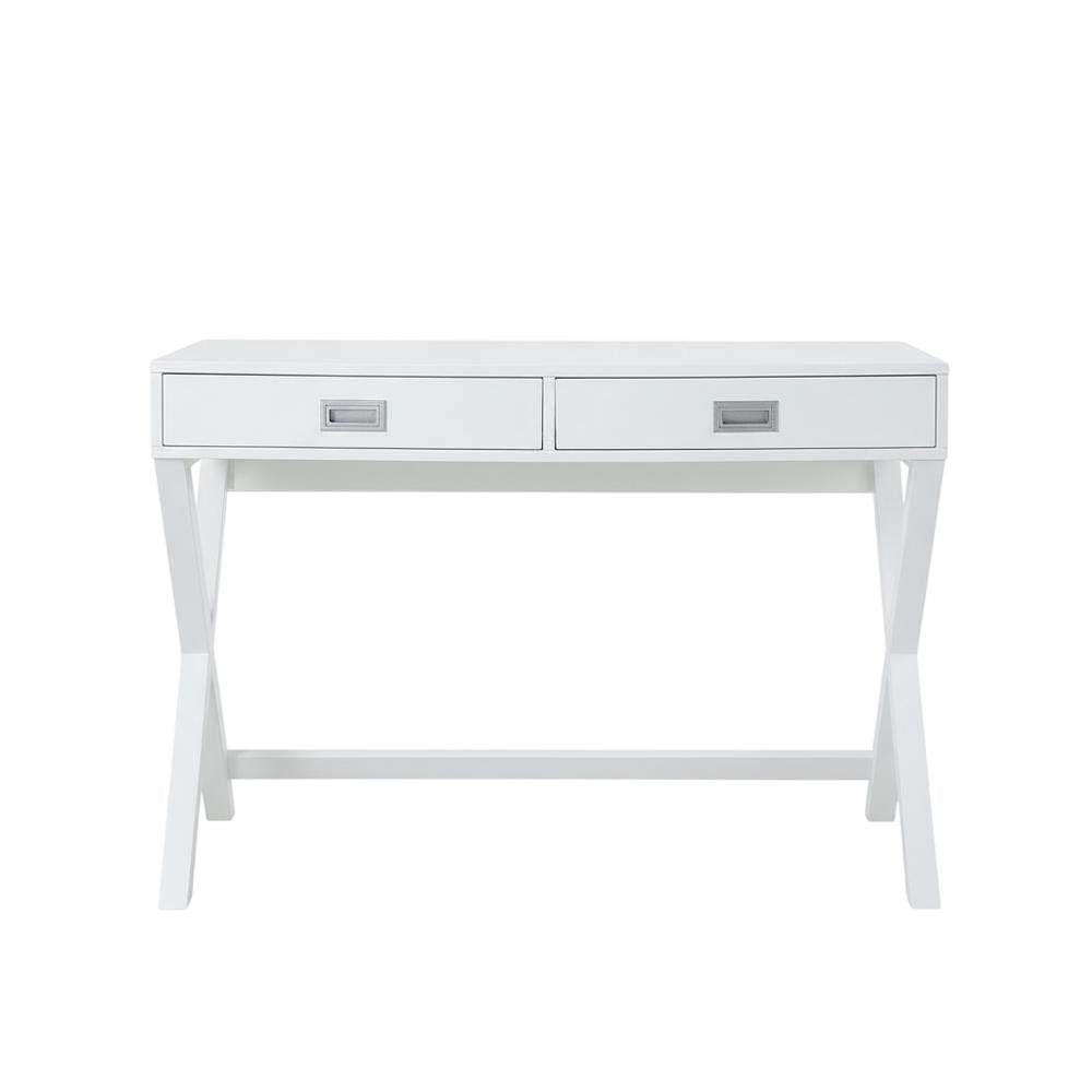 Durable Rubberwood Office Desk With Non-Lead Base Paint Finish