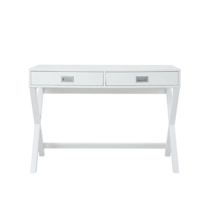 Durable Rubberwood Office Desk With Non-Lead Base Paint Finish