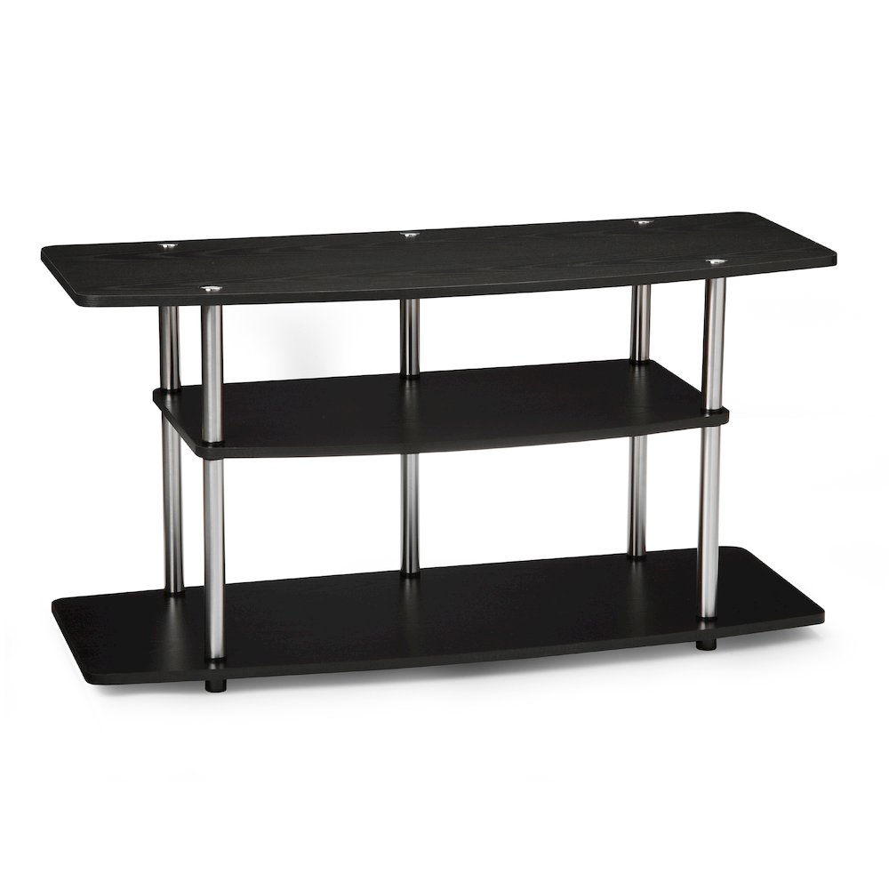 No Tools 3 Tier Wide TV Stand for TVs up to 46 Inches