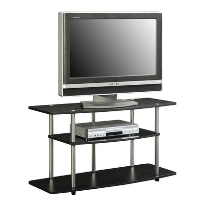 No Tools 3 Tier Wide TV Stand for TVs up to 46 Inches