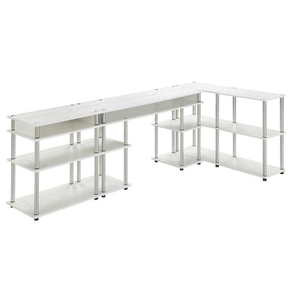 Designs2Go No Tools Desk, Printer Stand, and Console Table Set