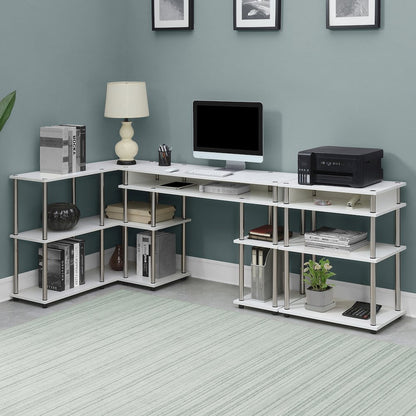 Designs2Go No Tools Desk, Printer Stand, and Console Table Set