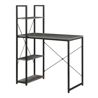 Designs2Go Office Workstation Desk with Shelves