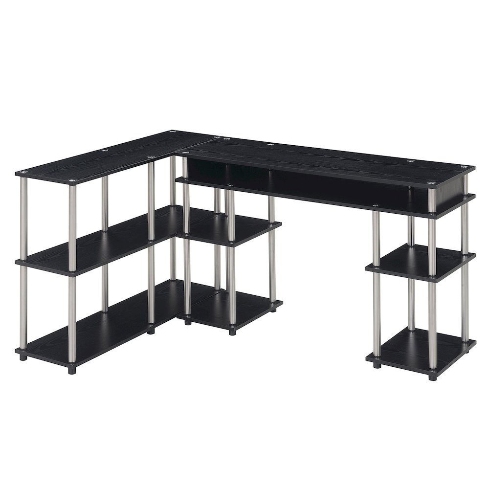 Designs2Go No Tools Desk and Console Table Set