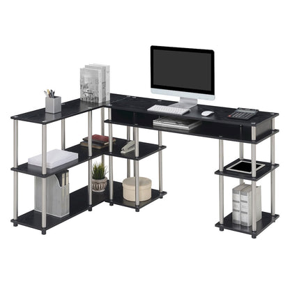 Designs2Go No Tools Desk and Console Table Set
