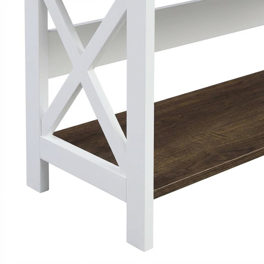 Wooden 5-Tier Bookcase with Drawer for Storage and Display