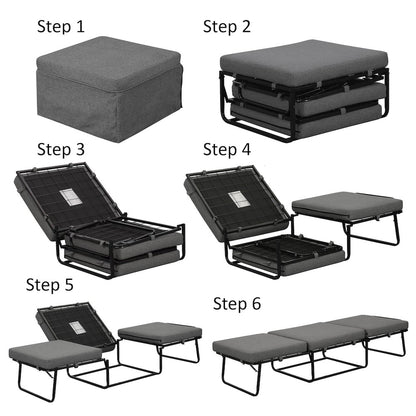 Folding Bed Ottoman Coffee Table