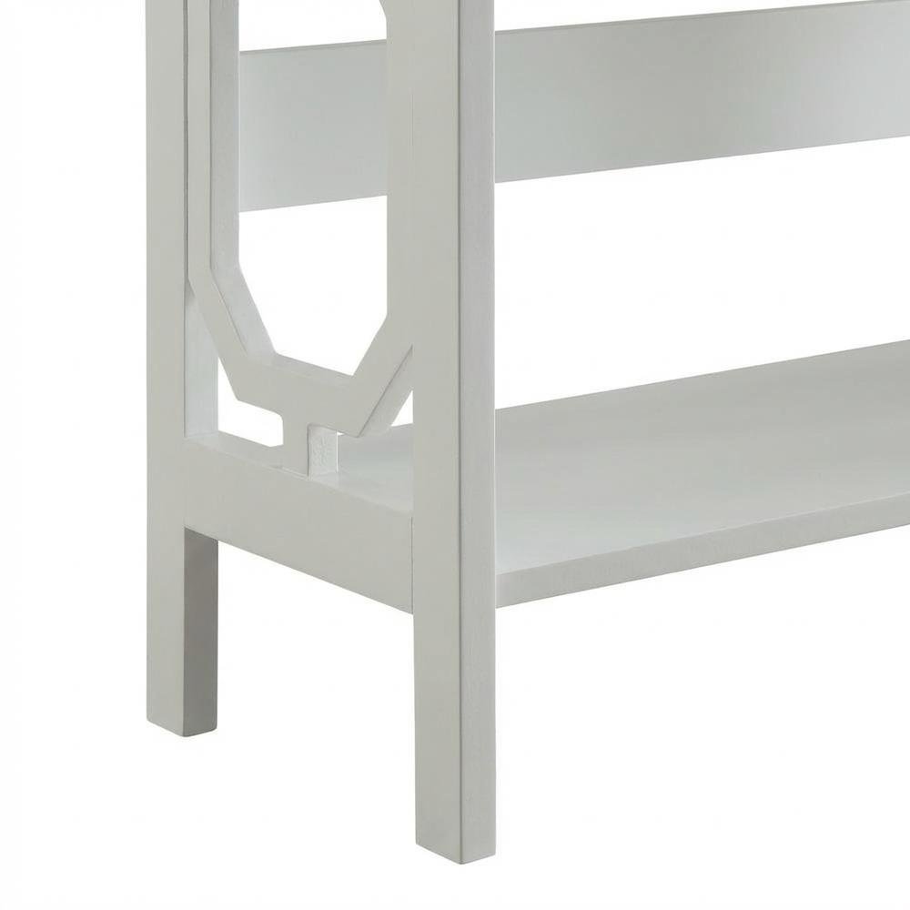 3-Tier Bookcase with Durable Non-Lead Base Paint Finish
