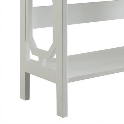3-Tier Bookcase with Durable Non-Lead Base Paint Finish