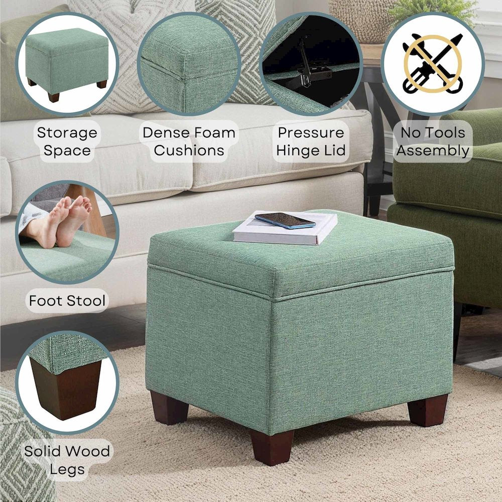 Madison Storage Ottoman