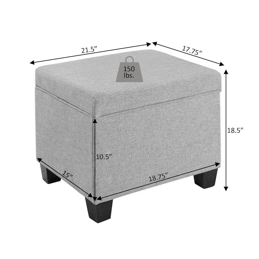 Madison Storage Ottoman