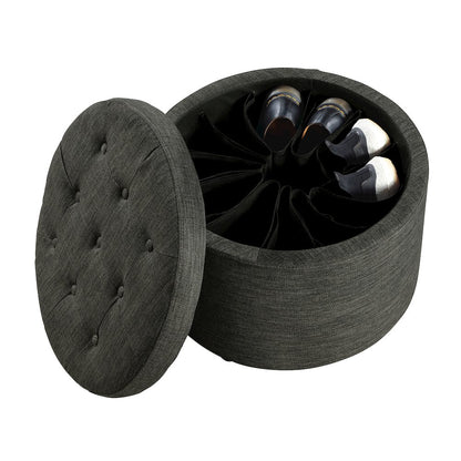 Designs4Comfort Round Shoe Ottoman