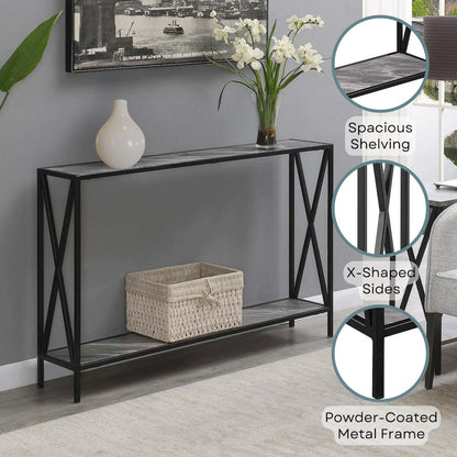 Tucson Console Table with Shelf