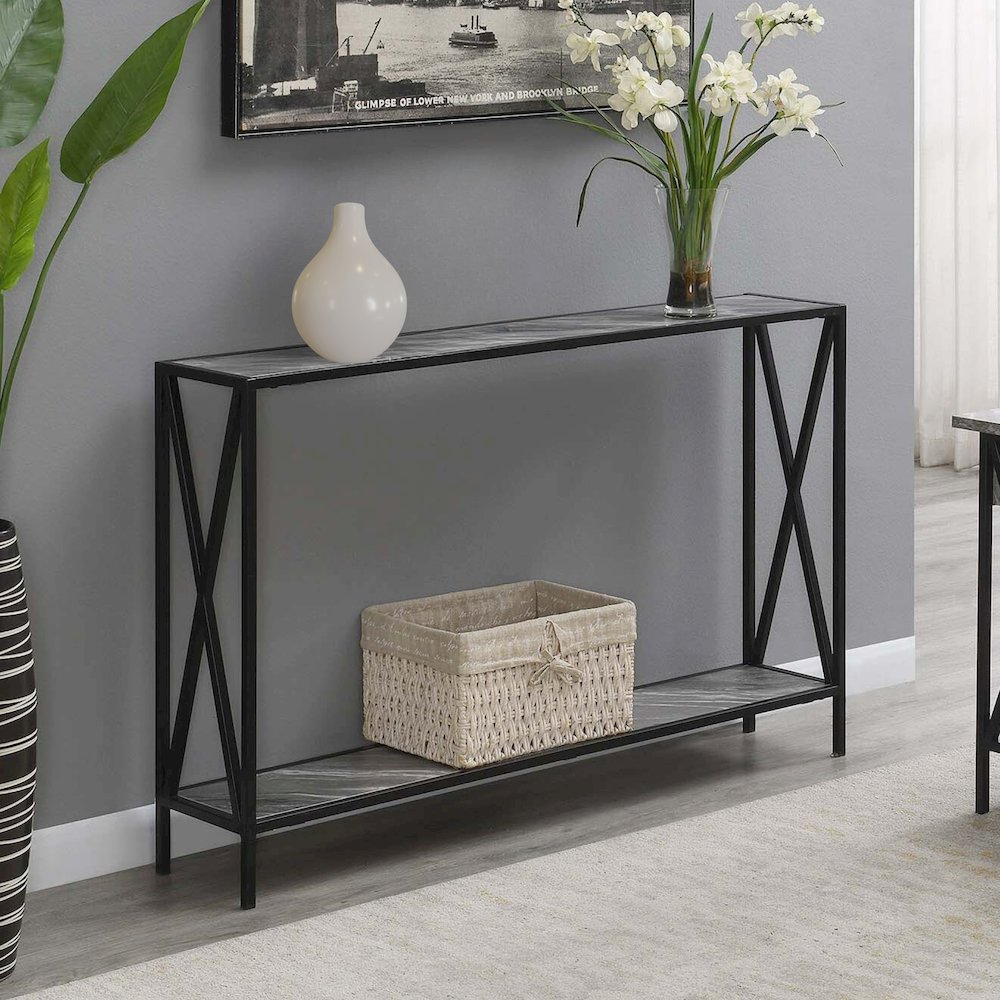 Tucson Console Table with Shelf